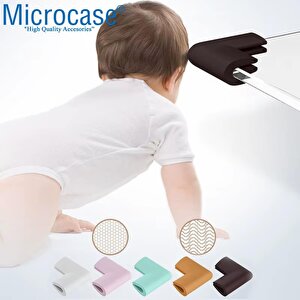 Microcase 3m Yapıştırmalı Sünger Bebek Ve Çocuk Köşe Kenar Koruyucu 10in1 Set - Al5235