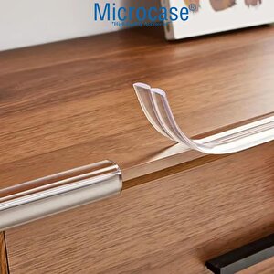 Microcase Sarmal Silikon Bebek Ve Çocuk Köşe Kenar Koruyucu Kesilebilir 100 Cm - Al5237