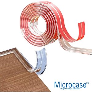 Microcase Sarmal Silikon Bebek Ve Çocuk Köşe Kenar Koruyucu Kesilebilir 100 Cm - Al5237
