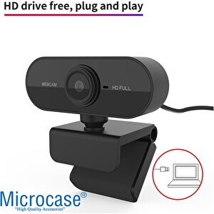 1080p 360 Dönerli Mandal Kıskaçlı Full Hd Webcam Kamera Zr811 - Al5148