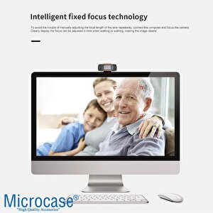 1080p 360 Dönerli Mandal Kıskaçlı Full Hd Webcam Kamera Zr806 - Al5151