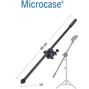 Telefon Tutuculu Metal Boom Kolu Boomarm 65 Cm 1/4 Vida - Al4728