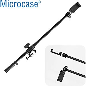 Microcase Telefon Tutuculu Metal Boom Kolu Boomarm 65 Cm 1/4 Vida - Al4728