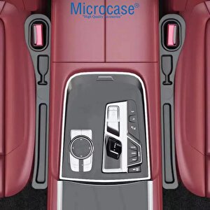 Microcase Araç İçi Koltukarası Eşya Malzeme Telefon Tutucu Saklama Organizatör Sağ Sol 2 Adet Set Siyah - Al5286