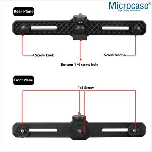 Microcase 3in1 Set 2.1 Metre Tripod + 1/4 360 Dönen Başlık + Softbox Işık - Al5104