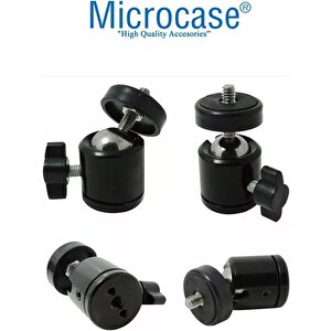 Microcase 3in1 Set 2.1 Metre Tripod + 1/4 360 Dönen Başlık + Softbox Işık - Al5104
