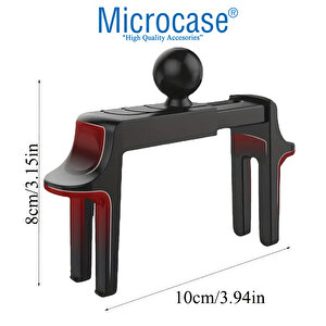 Yuvarlak Tasarım Izgaralıklar Için Telefon Tutucu Parçası 17mm-al4930