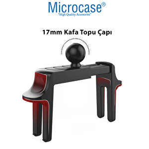 Yuvarlak Tasarım Izgaralıklar Için Telefon Tutucu Parçası 17mm-al4930