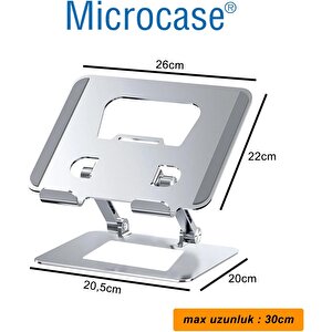 Metal Laptop Tablet Stand Yükseltici Ergonomik Tasarım Laptop Standı - Al4720