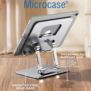 Microcase Metal Laptop Tablet Stand Yükseltici Ergonomik Tasarım Laptop Standı - Al4720