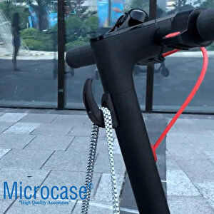 Microcase Scooter Elektrikli Bisikletler Için Çok Fonksiyonlu  Yük Eşya Taşıma Aparatı Tutacak-al4786