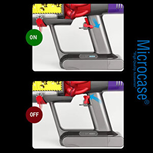 Microcase Dyson V15 V11 V10 V8 V7 V6 Için  Tetik/ Güç  Düğmesi Kilidi -al4798