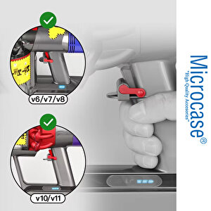 Microcase Dyson V15 V11 V10 V8 V7 V6 Için  Tetik/ Güç  Düğmesi Kilidi -al4798