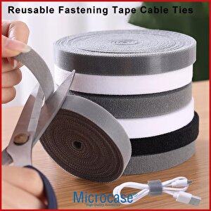 Microcase Cırt Cırt Kablo Ve Malzeme Düzenleyici Kesilebilir Model 20mm X 1 Metre Cırt Bant - Al5268