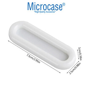 Microcase Plastik Sürgülü Kapı Çekmece Pencere  Sineklik  Vb. Için  Yapışkanlı  Kol Tutacağı -al4757  4 Adet