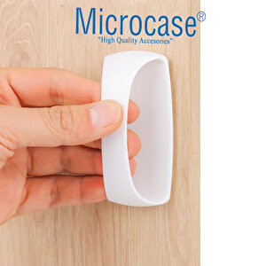 Microcase Plastik Yapışkanlı Sürgülü Pencere Çekmece Kapı Kolu Tutacağı-al4834 2 Adet