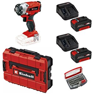 Te-cı 18/1 Li - Solo Torklu Darbeli Matkap + 2 X 4 Ah Starter Kit Akü (çanta Ve Bits Uç Dahil)