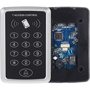 Rfid Şifreli Kapı Kilidi Access Kontrolkü Geçiş Sistemi + 10 Adet Anahtar Göstergeç