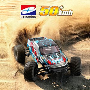 Haiboxing Rc 1/12 903 Vanguard 50+ Km/h Sürat 4x4 Uzaktan Kumandalı Rc Model Araba Rtr Elektrikli 4wd Offroad Truck (mavi)