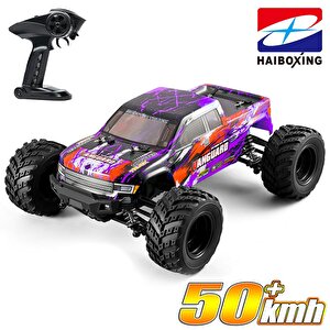 Haiboxing Rc 1/12 903 Vanguard 50+ Km/h Sürat 4x4 Uzaktan Kumandalı Rc Model Araba Rtr Elektrikli 4wd Offroad Truck (mor)