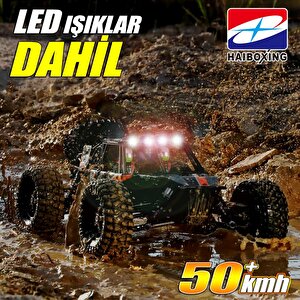 Haiboxing Rc 1/12 905 Twister 50+ Km/h Sürat 4x4 Uzaktan Kumandalı Rc Model Araba Rtr Elektrikli 4wd Offroad Truck (kırmızı)