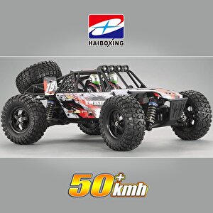Haiboxing Rc 1/12 905 Twister 50+ Km/h Sürat 4x4 Uzaktan Kumandalı Rc Model Araba Rtr Elektrikli 4wd Offroad Truck (kırmızı)