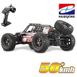 Haiboxing Rc 1/12 905 Twister 50+ Km/h Sürat 4x4 Uzaktan Kumandalı Rc Model Araba Rtr Elektrikli 4wd Offroad Truck (kırmızı)