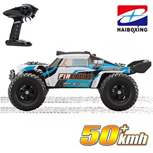 Haiboxing Rc 1/12 901 Firebolt 50+ Km/h Sürat Uzaktan Kumandalı Rc Model Araba Rtr Elektrikli 4wd Offroad Truck (mavi)