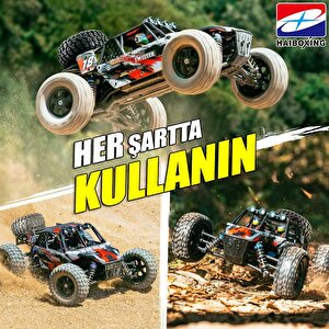 Haiboxing Rc 1/12 905 Twister 50+ Km/h Sürat 4x4 Uzaktan Kumandalı Rc Model Araba Rtr Elektrikli 4wd Offroad Truck (yeşil)