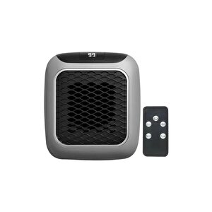 800 Watt Pri̇z Ti̇pi̇ Uzaktan Kumandali Taşinabi̇li̇r Isitici (zamanlayici) (om-121 - Blc2837-7472