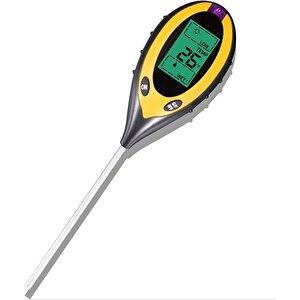 Digital Toprak Ph Nem Isı Işık Ölçer