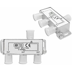 4819 Uydu Splitter 2 Li Kablo Tv Rg6 Anten Çoklayıcı Dağıtıcı