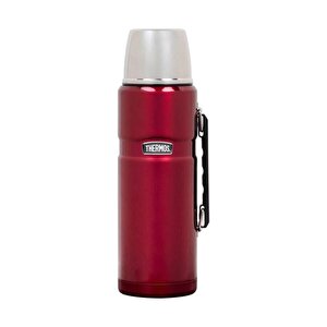 Thermos Stainless King Büyük Boy Termos 2 Li̇tre Bordo Renk
