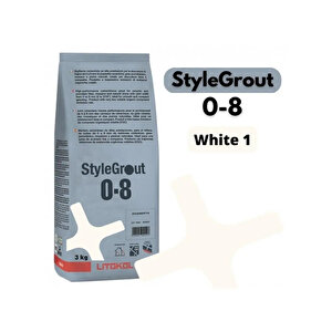 Stylegrout 0-8 White 1 Derz Dolgu 3 Kg