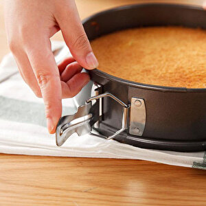 Patisse Yuvarlak Kelepçeli Altı Çıkan Pasta Kek Kalıbı 6.5x20 Cm