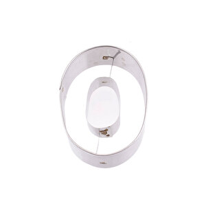 Kek Kurabiye Ve Pasta Kalıbı Metal O Harfi̇ Büyük Boy Alfabe 8.5 Cm