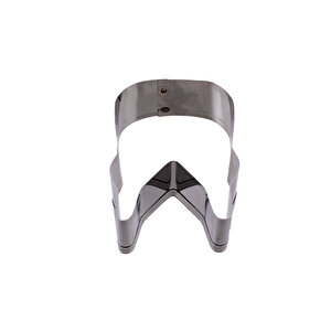 Kek Kurabiye Ve Pasta Kalıbı Metal Şekilli Diş Buğdayı 5x7.5 Cm