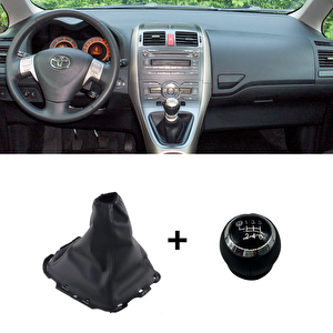 Toyota Auris Vites Topuzu Siyah 6 İleri + Körük 2007-2012 Model Uyumlu