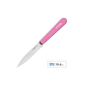 Opinel Essential Pembe Soyma Bıçağı 10 Cm No:113