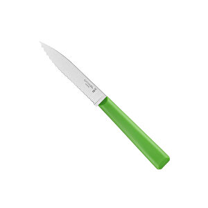 Opinel Essential Tırtıklı Yeşil Soyma Bıçağı 10 Cm
