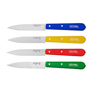 Opinel Les Essentials Renkli 4 Parça Soyma Bıçağı No:112