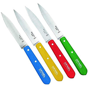 Opinel Les Essentials Renkli 4 Parça Soyma Bıçağı No:112