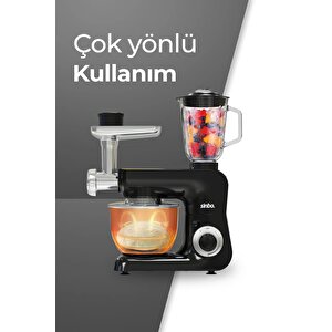  smx-2775 Çok Amaçlı Mutfak Şefi ( Hamur - Kıyma - Blender Makinesi )