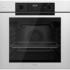 White Fryart 3 Lü Ankastre Set ( Qep63cb - Sc406-wfa - D081-sa ) A++ Sessiz Davlumbaz -  65 Cm Wok Bek Ocak