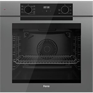 Grey Fryart 3 Lü Ankastre Set ( Qep63cpr - Sc408-wfa - D088 )  65 Cm Wok Bek Ocak