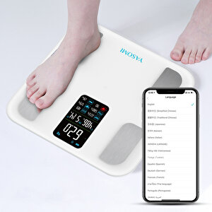 Activescale Fg1914 Dijital Baskül Yağ Su Kas Vücut Kitle Endeksi Kilo ölçer tartı