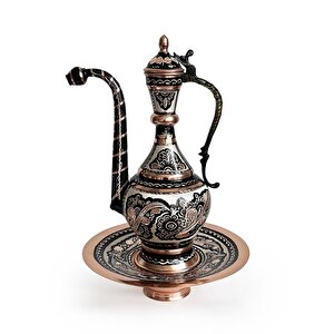 Erzincan El İşleme Bakır İbrik 35cm