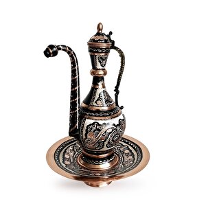 Shark Anatolia Erzincan El İşleme Bakır İbrik 35cm
