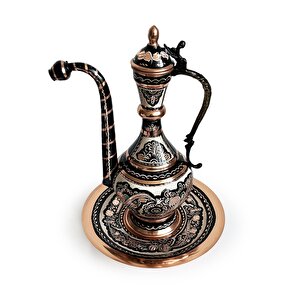 Shark Anatolia Erzincan El İşleme Bakır İbrik 35cm