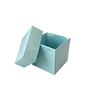 Komple Karton Kutu 5x5x5 Cm (50 Adet)  Mavi